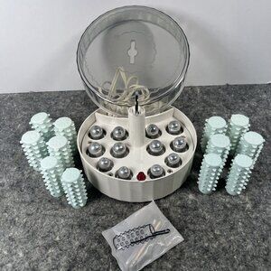 Vintage GE Hot Rollers General Electric F1HCD2 Hairsetter Made In Italy-5702